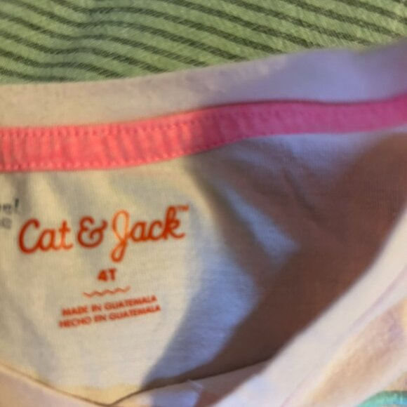 🌈 Cat & Jack Girls’ Shirt – Size 4T 🌈 - Picture 2 of 3